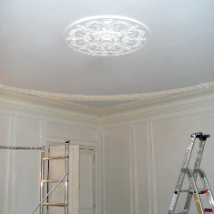 2011 - dorure sur plafond - Paris 8